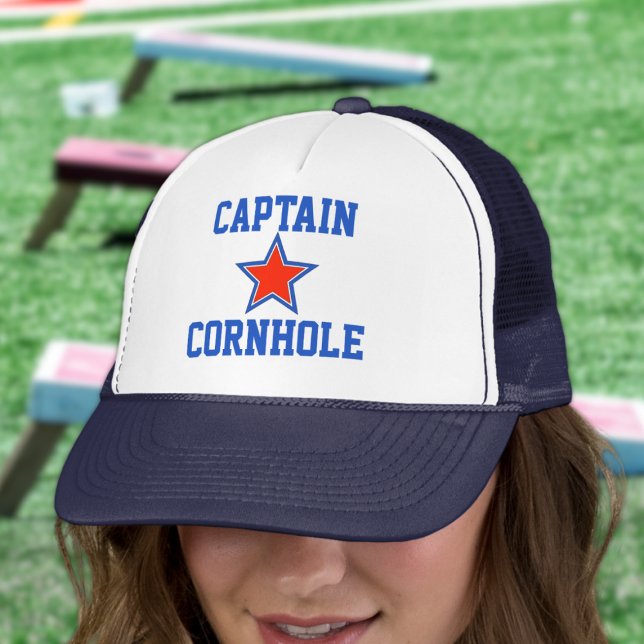 Casquette Capitaine Cornhole (Créateur téléchargé)