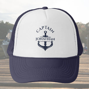 Casquette Capitaine de bateau personnalisé