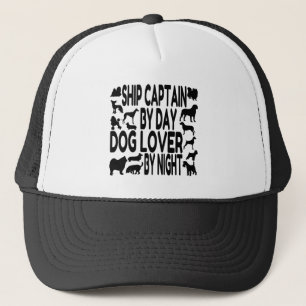 Casquette Capitaine de navire Amoureux des chiens