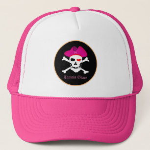 Casquette Capitaine "Grace" & Pirates - L'île au trésor /Fil