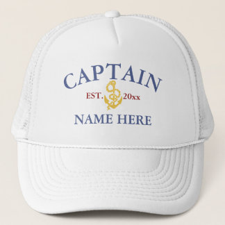 Casquette Capitaine - personnalisable