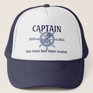 Casquette Capitaine personnalisé de capitaine premier