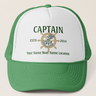Casquette Capitaine personnalisé de capitaine premier