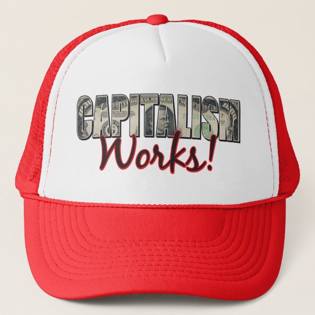 Casquette Capitalisme-OEuvre (Devant)