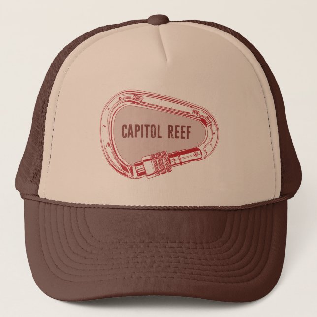 Casquette Capitol Reef Escalade Carabiner (Devant)