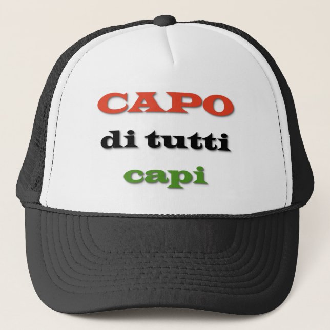 Casquette Capo/patron (Devant)