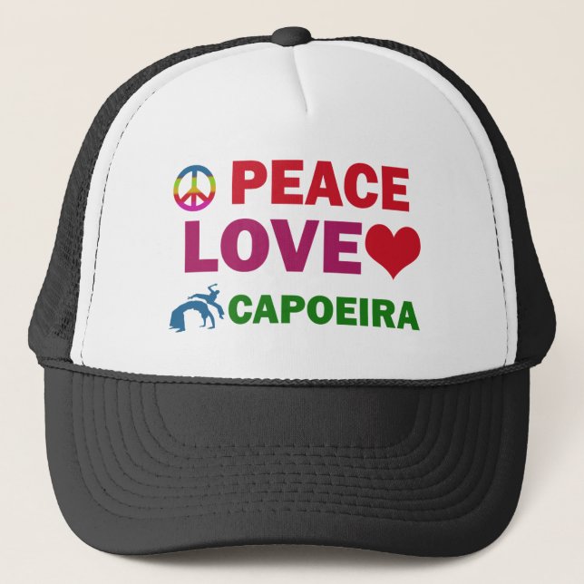 Casquette Capoeira d'amour de paix (Devant)