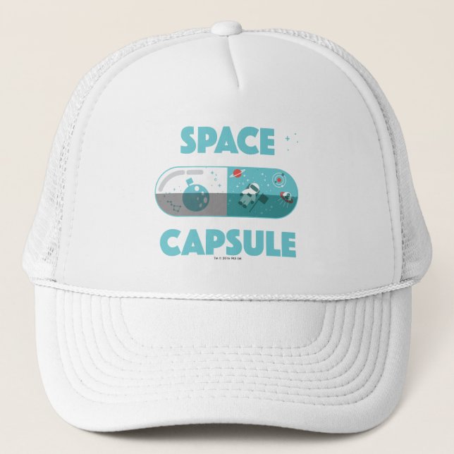 Casquette Capsule d'espace (Devant)