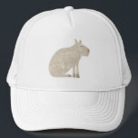 Casquette Capybara<br><div class="desc">Un capybara amusant pour les amoureux des animaux et de la faune. Art original de Nic Squirrell.</div>