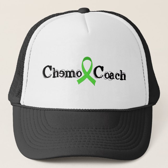 Casquette Car de chimio - ruban vert (Devant)