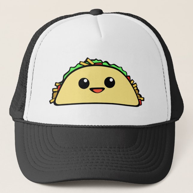 Casquette Caractère de taco (Devant)