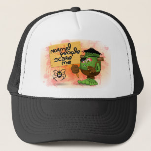 Casquette Caractère Frankenstein de 'Normal People Scare Me'