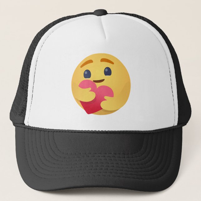 Casquette Care Emojis Facebook (Devant)