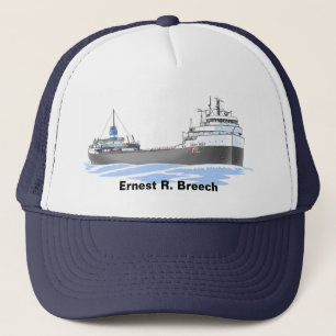 Casquette cargo des Grands Lacs Ernest R. Breech Rouge Steel