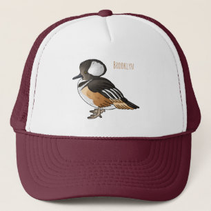 Casquette Caricature à capuchon d'oiseau marchand