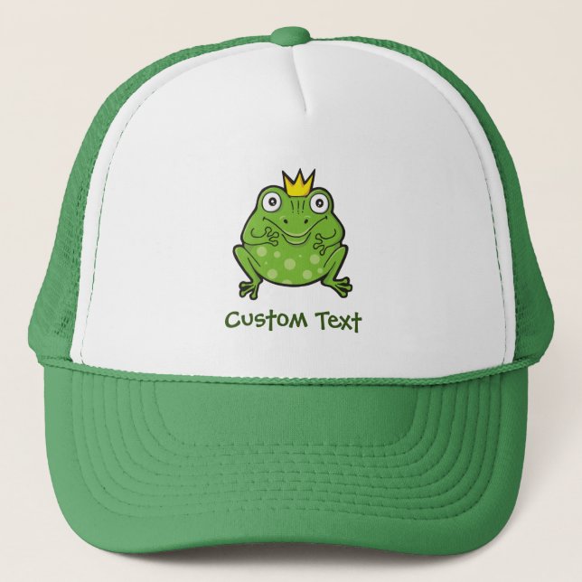 Casquette Caricature de grenouille (Devant)