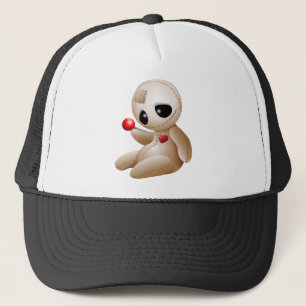Casquette Caricature de poupée vaudou en amour