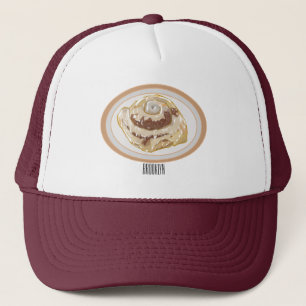 Casquette Caricature en rouleau de cannelle