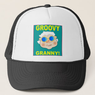 Casquette Caricature Groovey Granny