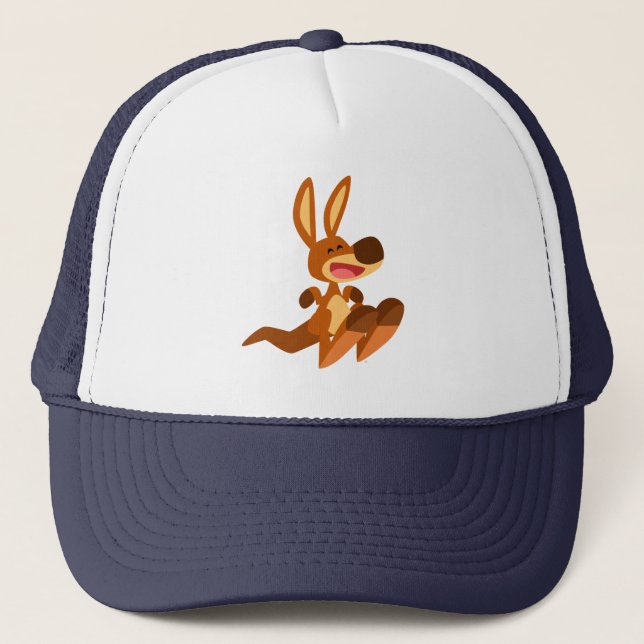 Casquette Caricature mignon Kangaroo Joey (Devant)