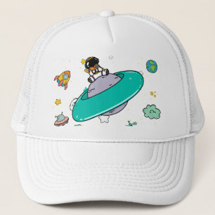 Casquette Caricature spatiale astronaute