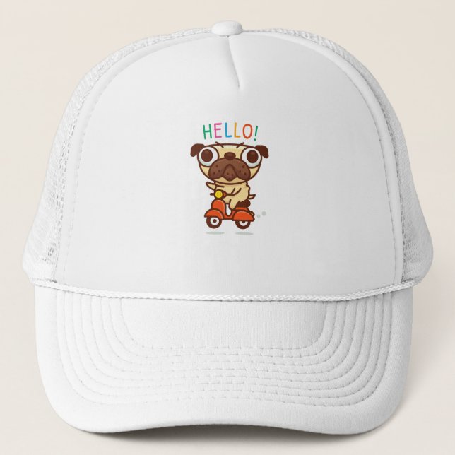 Casquette Carlin Bonjour (Devant)