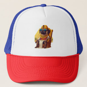 Casquette Carlin pharaon - Chien d'Egypte antique
