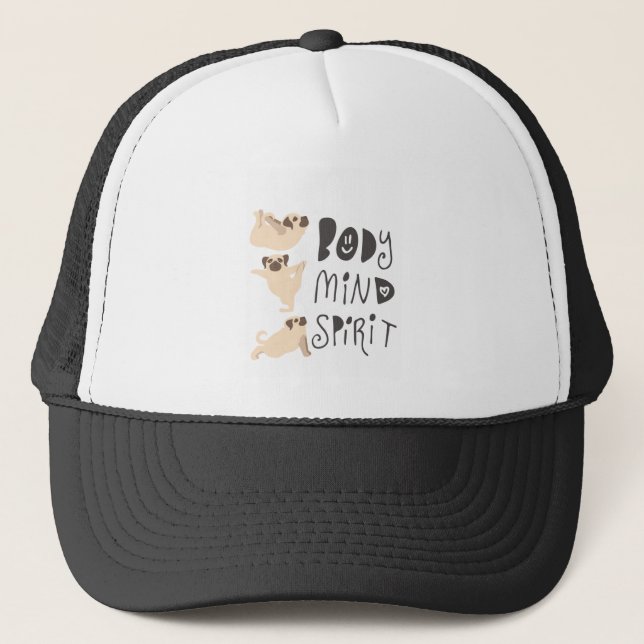 Casquette Carlins de yoga (Devant)