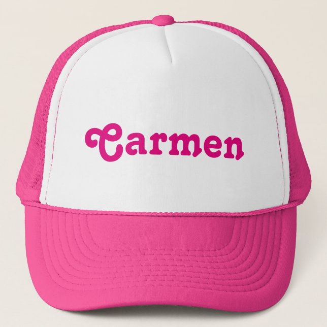Casquette Carmen (Devant)