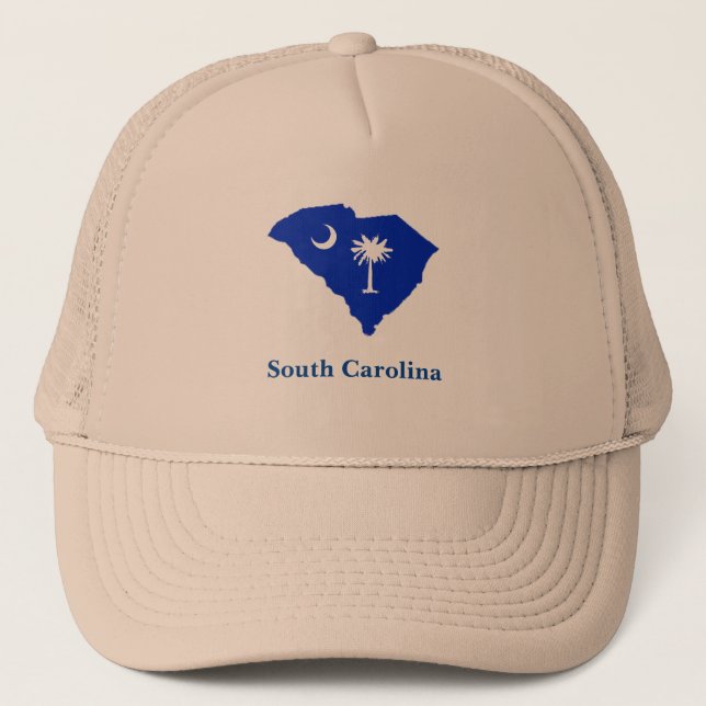 Casquette Caroline du Sud personnalisable (Devant)