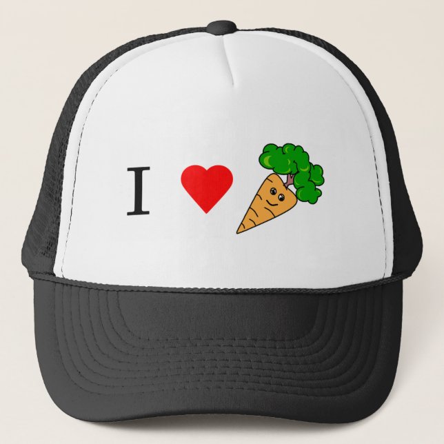 Casquette Carottes du coeur I (Devant)