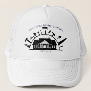 Casquette Carpentier, Travailleur de maintenance, Carpentier
