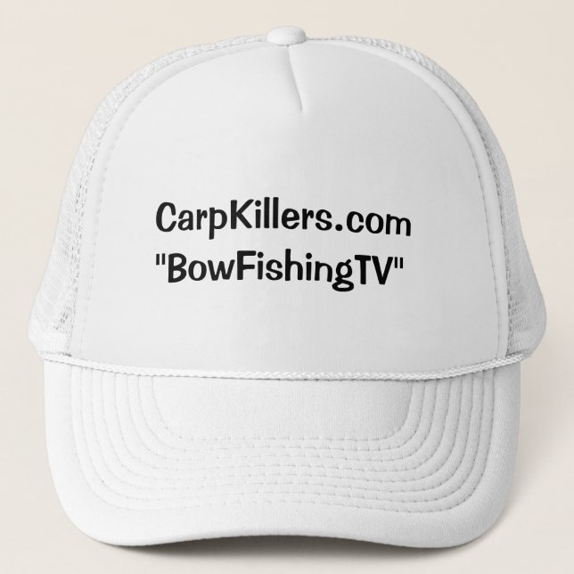 Casquette CarpKillers.com " BowFishingTV " (Devant)