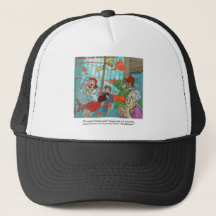 Casquette Carpnado : Une tempête de poissons rouges
