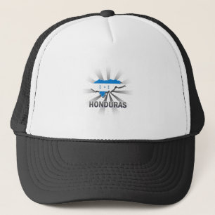 Casquette Carte 2,0 de drapeau du Honduras