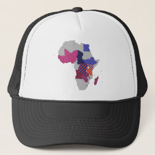 Casquette Carte Afrique Géographie politique Continent