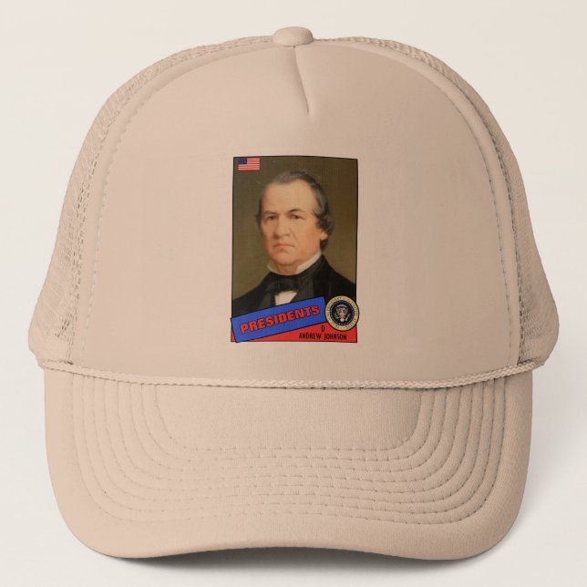 Casquette Carte de baseball d'Andrew Johnson (Devant)