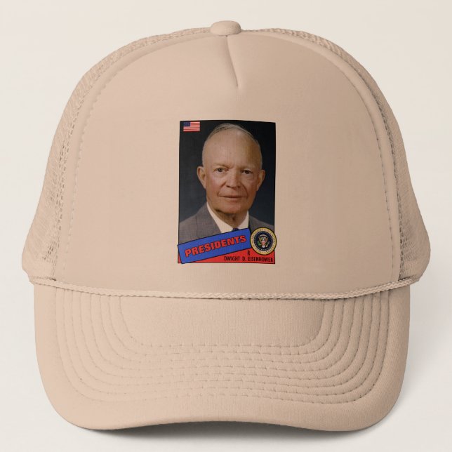 Casquette Carte de baseball de Dwight D. Eisenhower (Devant)