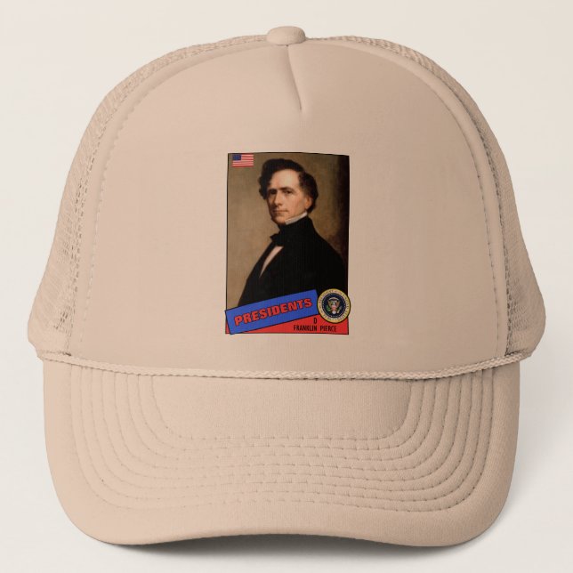 Casquette Carte de baseball de Franklin Pierce (Devant)
