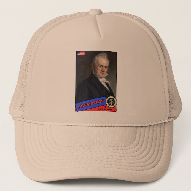 Casquette Carte de baseball de James Buchanan (Devant)