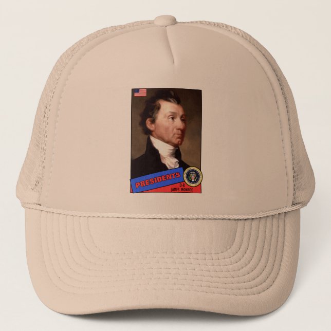 Casquette Carte de baseball de James Monroe (Devant)