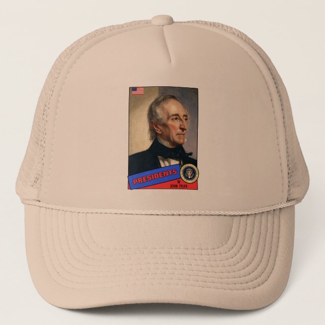 Casquette Carte de baseball de John Tyler (Devant)