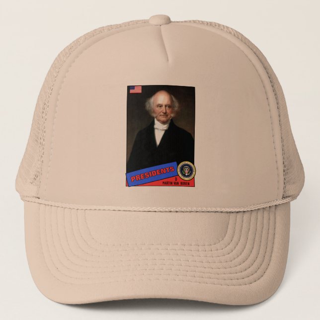 Casquette Carte de baseball de Martin Van Buren (Devant)