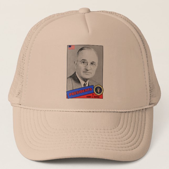 Casquette Carte de baseball Harry S. Truman (Devant)