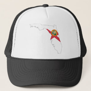Casquette Carte de drapeau de la Floride