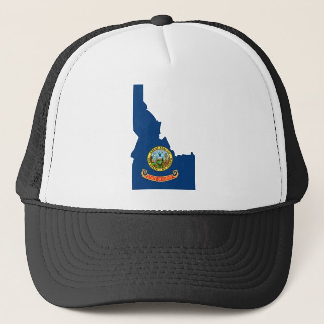 Casquette Carte de drapeau de l'Idaho (Devant)