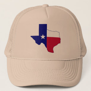 Casquette Carte de drapeau du Texas