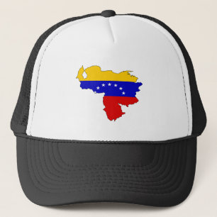 Casquette Carte de drapeau du Venezuela normale