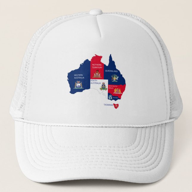 Casquette Carte de l'Australie (Devant)