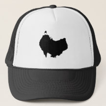 Carte de l'Australie Down Under Punition Visuelle